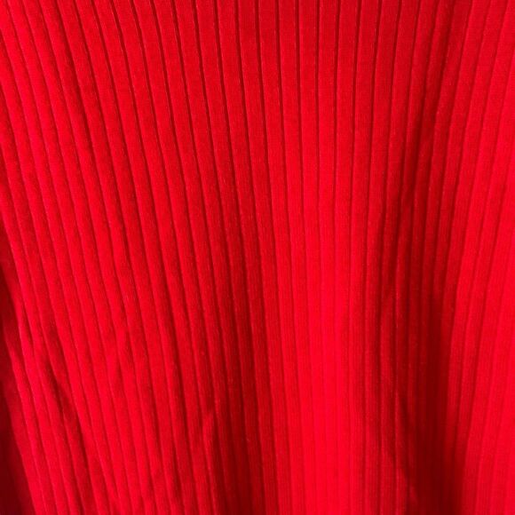 Pre Owned Women's White Stag Sweater Top Sz Lg Stay Cozy in Classic Cool Style - Picture 3 of 8